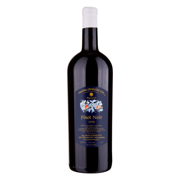 Pinot noir, selection of grapes, dry, Magnum, 2015